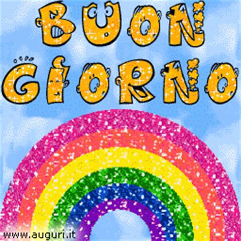 buongiorno con l arcobaleno